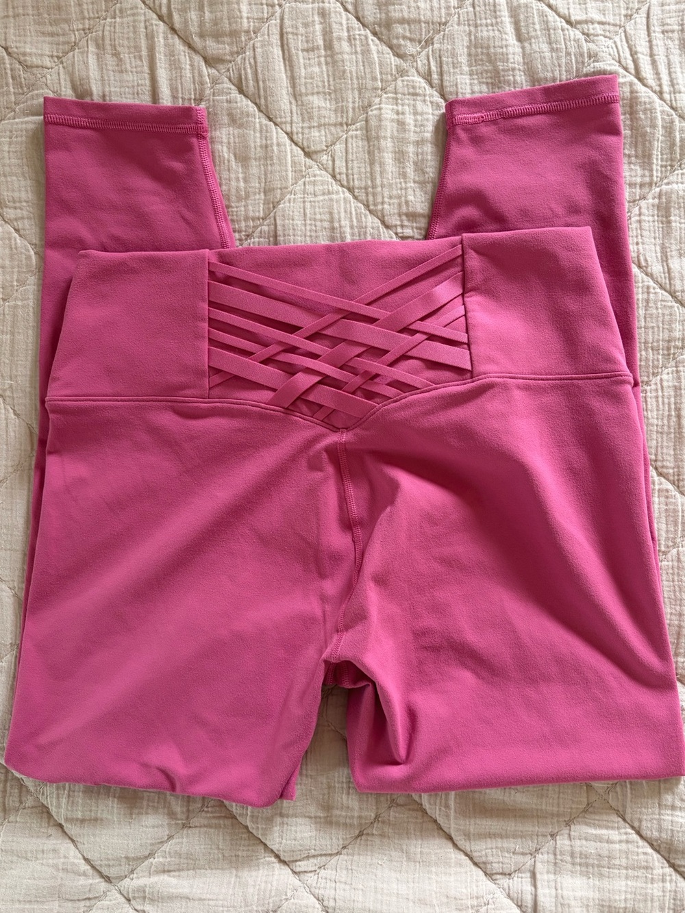 Fabletics Bubblegum Pink Leggings Medium